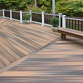 Complete Backyard Deck Construction 167 by 167