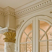 Crown Molding Hides Irregularities 167 by 167