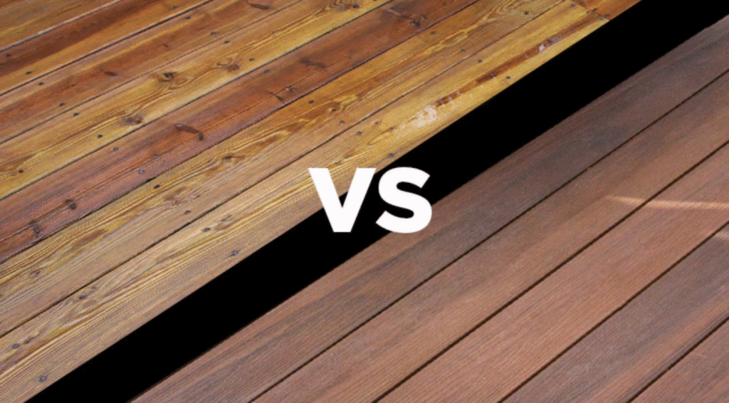 Composite vs Wood Deck